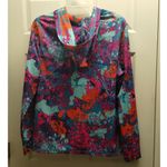 Reel Legends Womens Size 1X Freeline Multicolor Hooded Thumbholes Activewear Top Photo 2