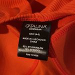 Catalina Ribbed Red One Piece swimwear Photo 3