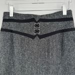 Worthington skirt 12 pencil tweed corset lace kick pleats academia whimsygoth Photo 1
