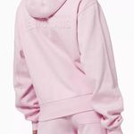 Helmut Lang  quarter zip hoodie sweatshirt sweater w/ 3D logo size XS extra small Photo 1