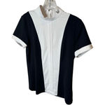 Nevermindall‎ color block mock neck top Photo 0