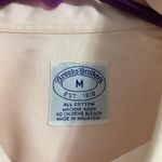 Brooks Brothers  Shirt Womens M Button Up Pale pink Long Sleeve Photo 2
