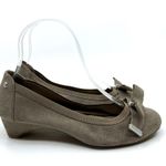 Dana Buchman  Ballet Flats Bowtie Suede Women's 6 US Photo 2