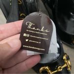 NWT London Rag All Nighter Black Patent Slingback Heels Size 10 Photo 10