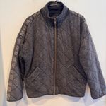 Avec Les Filles With the Girls by  Quilted Bomber Jacket Size XS Photo 0