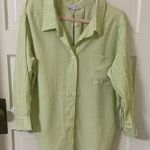 Sage + Fig Green Striped Shirt NWT Size undefined Photo 0