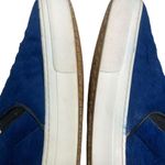 CELINE Pony Hair Slip On Sneakers Women’s Size 7.5 Blue Casual Flats Photo 6