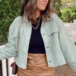 Vestique Corner Pocket Jacket in Sage, Small Photo 9