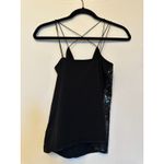 EXPRESS Y2K  Criss-Crossed Back Sequin Top Size Small Photo 4