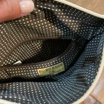 Bo Bo Bags California Cream Leather Fold Over Zipper Wristlet Photo 9