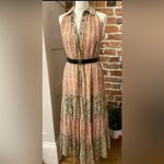 ZARA Ruffled Multicolor Maxi Dress Sz S Photo 3