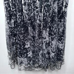 JS Collections  Black Fit and Flare Tulle Corset Dress Size 8 Photo 2