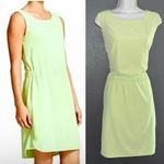Athleta Athleisure Astra Yellow Lime Green Fitness Dress Womens Large 14 Photo 1