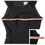 Reiss  Zaria-Sheer Stripe Dress - Black - US 2 Photo 2