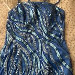 periwinkle blur jelly moon dress Blue Photo 0