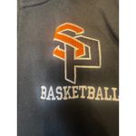 Nike  Dri Fit Basketball Zip Hoodie Sweatshirt Black Womens Small SF Logo Photo 1