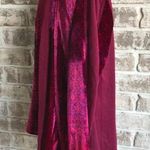 Unity World Wear Cranberry Top Retro Boho Small Red Photo 1