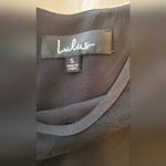 Lulus Sweet Fling Black Mesh Tank Top Women's Size:S Photo 5
