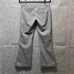 Be cool Y2K 90s Dress Pants Medium Gray Pinstripe Wide‎ Straight Leg Low Rise  Photo 7