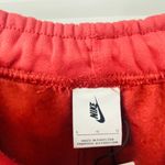 Nike NEW  Womens NikeLab Solo Swoosh Fleece Relaxed Pant Cedar Red Large Y2K Photo 12