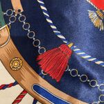 Vintage Regal Carriage&Horse EQUESTRIAN oversized square Silk Scarf 35/35 Photo 8