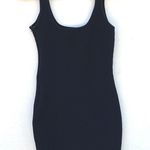 Princess Polly NWOT  Womens Size small/XS black ribbed Gracie mini dress Photo 3