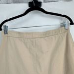 J.Crew $98 Natasha Skirt Stretch Twill Light Khaki BP655 Mini Office Size 4 Tan Photo 3