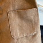 Hollister Faux Suede Skirt Mini Warm Tan Womens 3 Lace Up Rodeo Wedtern Photo 6