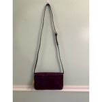 Patricia Nash  Monta Leather Crossbody Clutch Plum Small Size Purse Tooled Photo 1