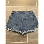 Honeybum  cheeky cut off denim jean shorts size small button fly Photo 2