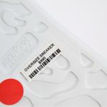 Alexander McQueen NEW Oversized Sneakers Sequin Beads White Red Leather Size 37 Photo 10