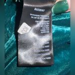 Free People  Velvet Mini Skirt. Deep Teal. US 8/ UK 12 Photo 6