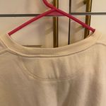 PINK - Victoria's Secret  Cream Aspen Ski  Fleece Holiday Christmas Sweatshirt Photo 5