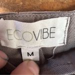 Naked Zebra  High Waisted Pleated Tencel Shorts Taupe Brown Relaxed Fit Sz M Photo 8