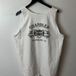 Harley Davidson Vintage Y2K  Chandler AZ Tank Top Womens White XL Extra Large USA Photo 13