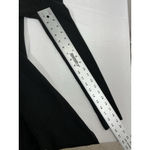 Womans For Thee Open Front Duster Sweater XS Black Side Slits Long Sleeves Photo 6