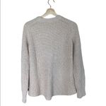 Athleta  Sierra wool crew neck knit sweater in cream Photo 2