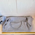 ANNA HOLTBLAD Stockholm Knit Sweater Dress Light Blue Gray Puff Sleeve Size M Size M Photo 4