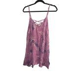 ✨Lagaci Palm Sleeves Cover Up Sz Medium Pink Dress✨ Photo 1