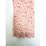 Vintage Fairy 90s Y2K Coquette Floral Chiffon Midi Dress Size 8 Cottagecore Pink Photo 6