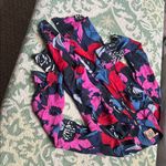 Tory Burch 100% Silk Graphic Patterned Button Down LS Blouse Size 0 Photo 1