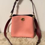 Coach  Pink Willow Shoulder Bag Photo 0