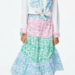 Roberta Roller Rabbit Roller Rabbit aitona carlisa tiered floral maxi skirt Large Photo 0