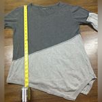 prAna  Women’s Size L Color Block Gray Pullover Organic Cotton Sweater Photo 3