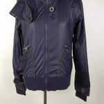 Lost & Found hoodie bomber Jacket blue plum light Purple Size L Photo 3
