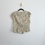 Reformation  | NWOT Valetta Floral Two-Piece Mini Skirt & Top Set, Yasmeen Yellow Photo 6