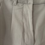 Quince Stretch Crepe Pleated Short in Olive Size 8 Green Photo 6