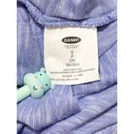 Old Navy  Women's Pinstripe V Neck Long Sleeve Pullover Top Blue‎ Size Small Photo 1