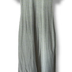 LuLaRoe Womens Dress Size XS Maria Gray Green Stripe Maxi Long NEW Photo 0