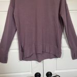Athleta Purple Long Sleeve Top Thumb Hole Athletic Casual Pullover S Photo 5